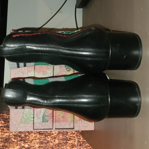 Fendi Leather Printed Chelsea Boots Black - Picture 4 of 7